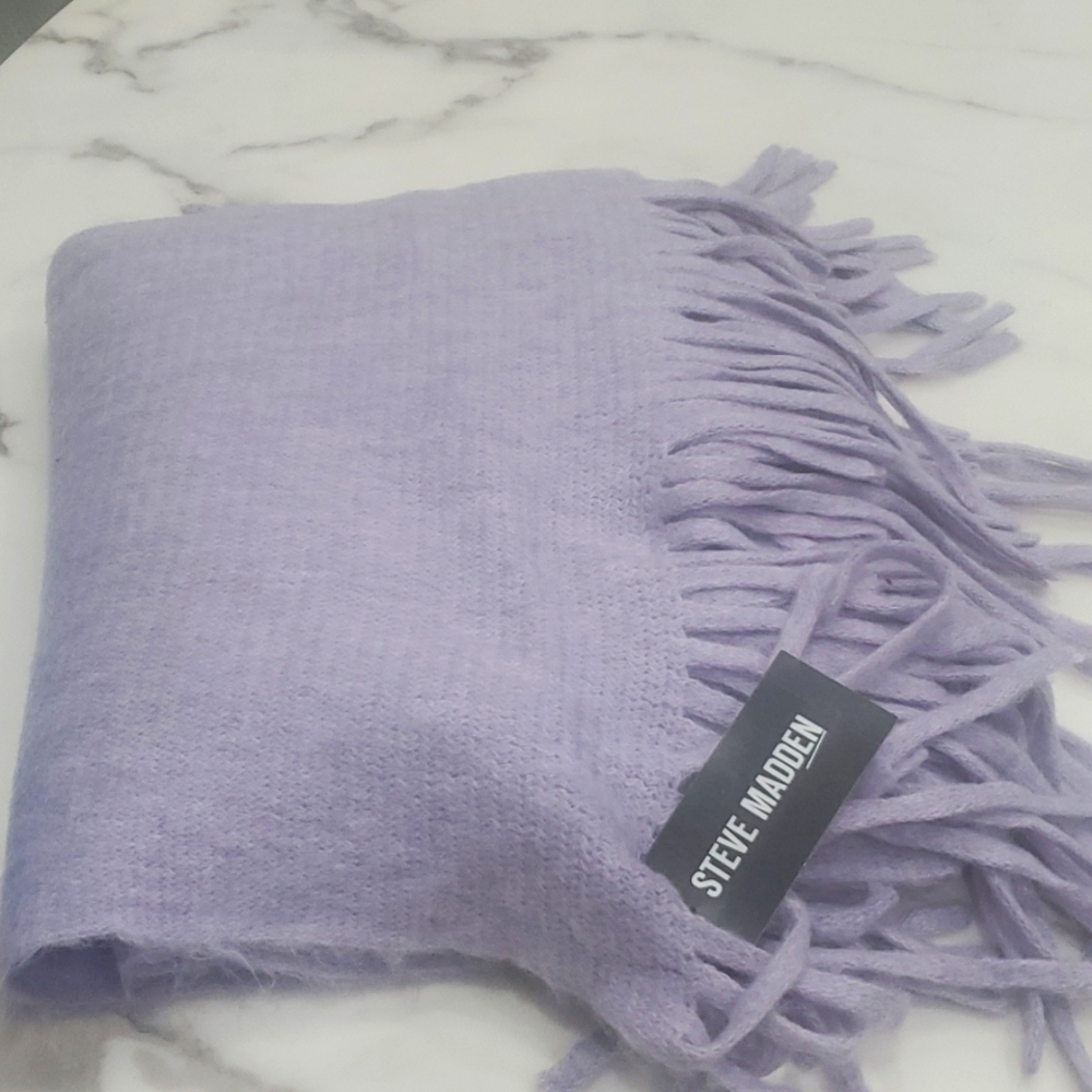 Scarves green and lavender